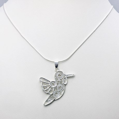 Pendentif Filigrane Colibri