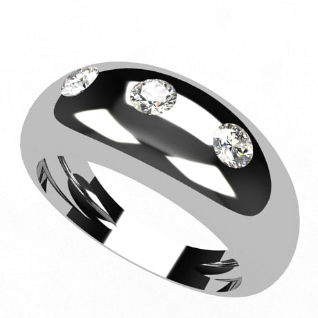 Or blanc 18 carats